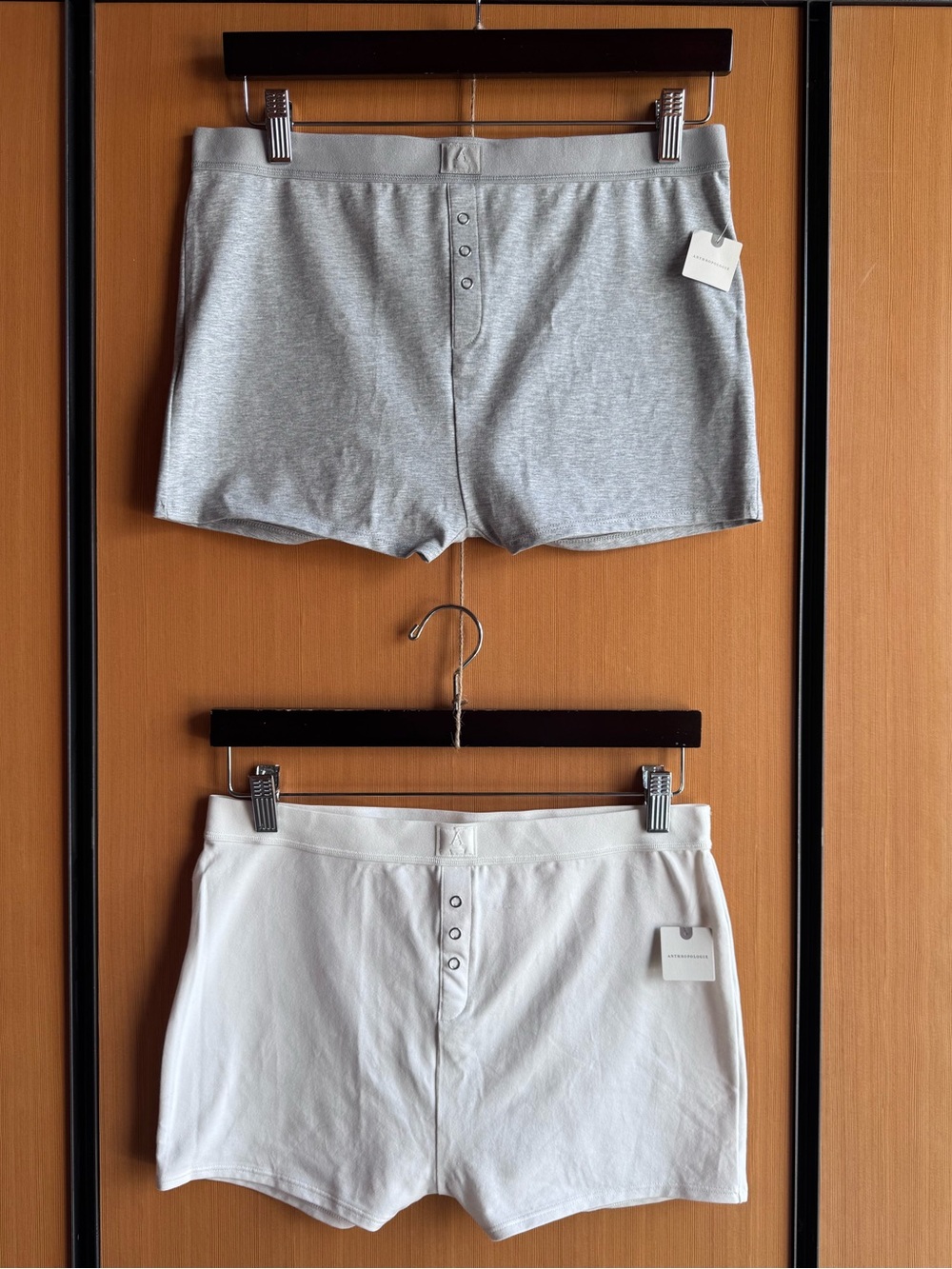 NWT: Set of two Anthropologie boyshorts - L